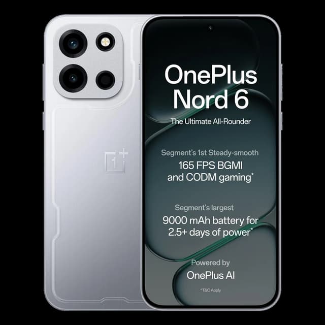 OnePlus Nord 6 · 8GB/256GB · Quick Silver
