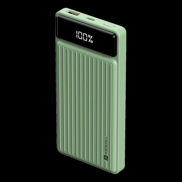 Portronics Luxcell B 10K 10000mAh 22.5W · Green