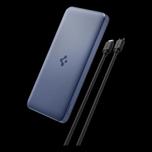 Spigen ArcPack 10000mAh 22.5W · ABS+PC · Navy Blue
