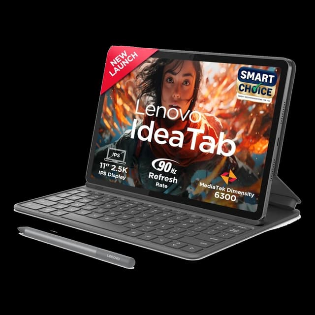 Lenovo Idea Tab · 8GB/256GB · Wi-Fi + 5G · Luna Grey · Keyboard & Pen