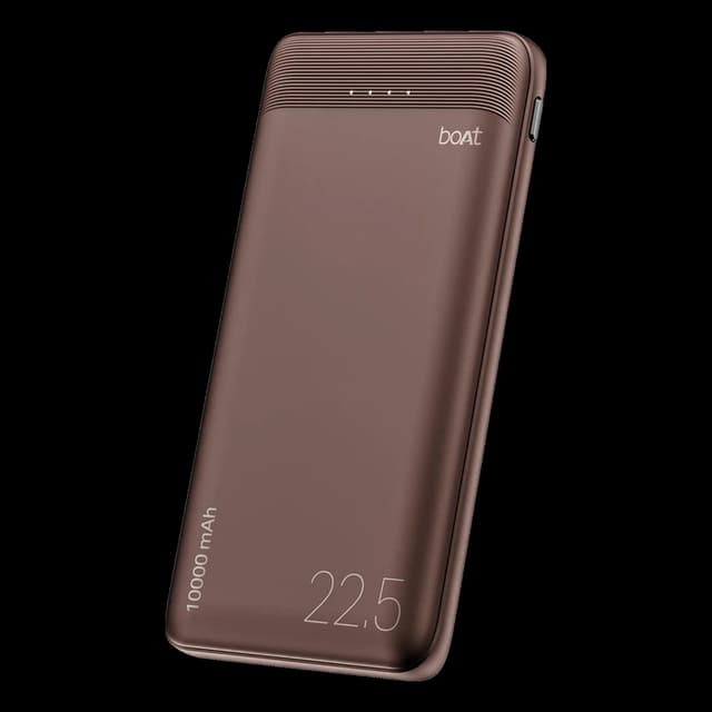 boAt EnergyShroom PB300 Neo 10000mAh 22.5W · Mocha Brown