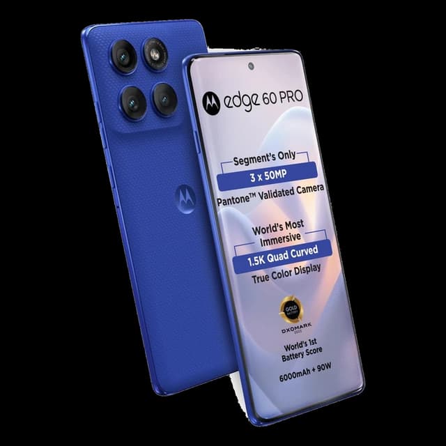Motorola Edge 60 Pro 5G · 16GB/512GB · Pantone Dazzling Blue