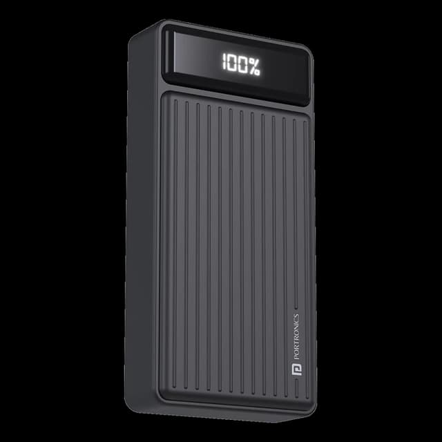 Portronics Luxcell B 20K 20000mAh 22.5W · Black