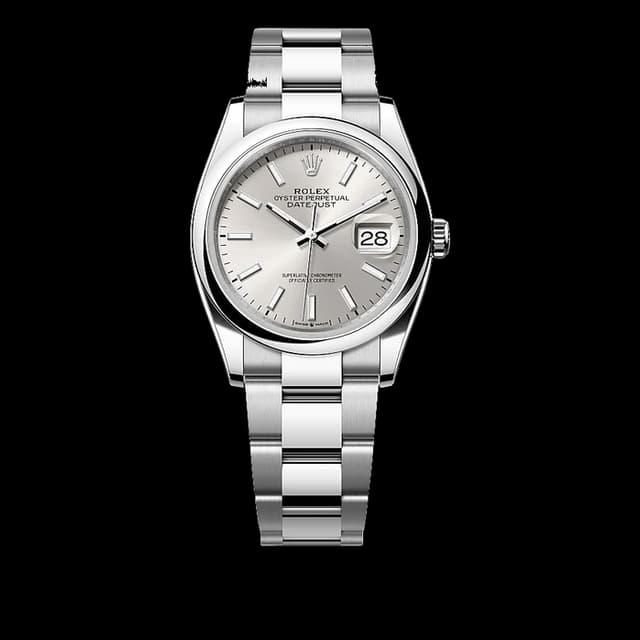 Rolex Datejust 36 Oyster, 36 mm, Oystersteel · M126200-0002