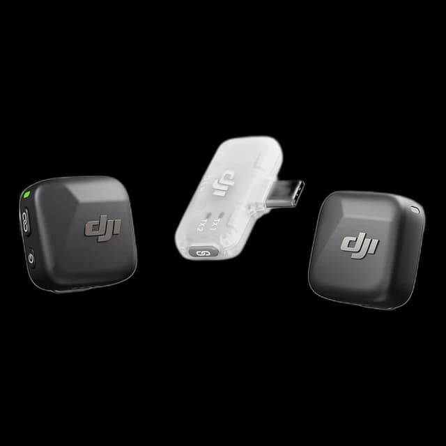 DJI Mic Mini (2 TX + 1 Mobile RX) Wireless Lavalier Microphone