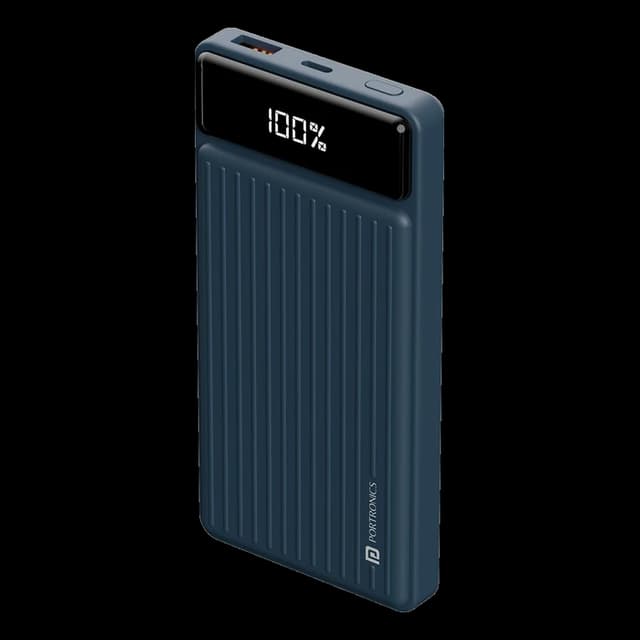 Portronics Luxcell B 10K 10000mAh 22.5W · Dark Blue
