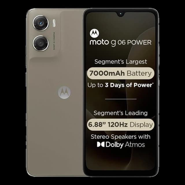Motorola G06 Power · 4GB/64GB · Pantone Laurel Oak