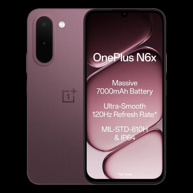 OnePlus N6x · 4GB/64GB · Burgundy Red