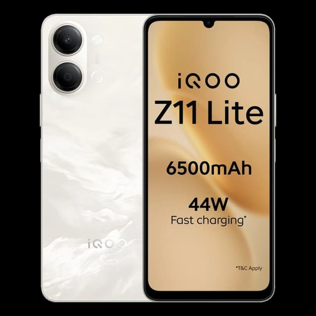 iQOO Z11 Lite 44W 5G · 6GB/256GB · Solar Flame