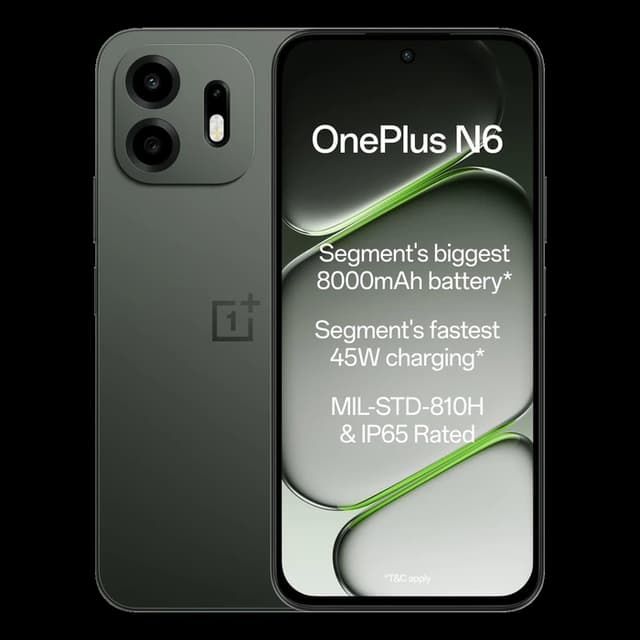 OnePlus N6 · 6GB/128GB · Midnight Green